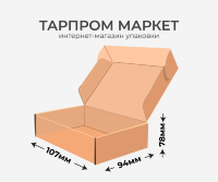 Самосборный короб  Fefco 0427 - 107х94х78